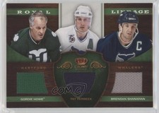 2012 Rookie Anthology Crown Royale Royal Lineage Gordie Howe Pat Verbeek HOF mz6