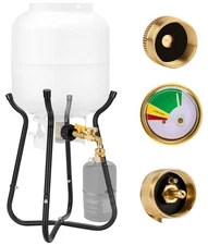 Propane Refill Adapter for Mr Heater 1lb Fuel Keg with Propane Tank Refill Stand