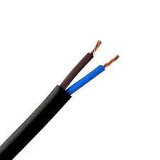 2/3/4 CORE ELECTRICAL FLEX CABLE WIRE LENGTH TWIN TRIPLE 0.75/1/1.5/2.5mm2 230V 11.22 per metre