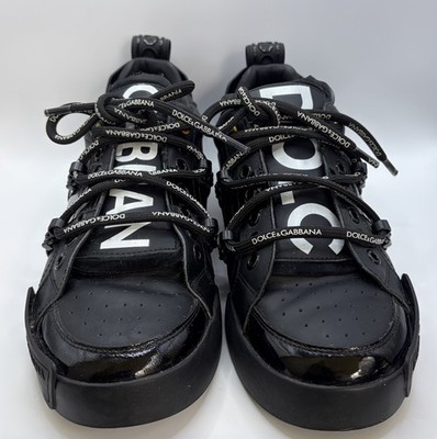 Dolce & Gabbana Sneakers (Mismatched Sizes: L 40, R 41) - Made in Italy
