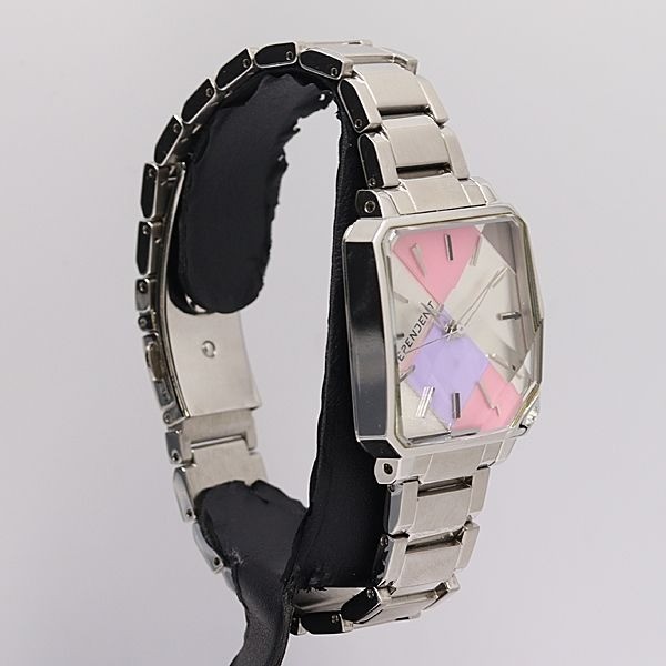 CITIZEN INDEPENDENT 1036-002871-03 men Quartz Silver Watch Japan