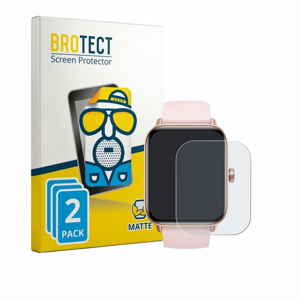 "2X Schutzfolie Matt FüR Trunsif Smartwatch 1.85\" Displayschutz "-image