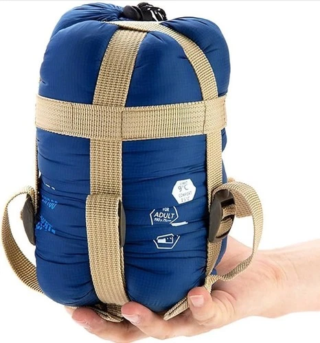 ECOOPRO LW210 Blue Waterproof Lightweight Warm Weather Sleeping Bag ~ NEW