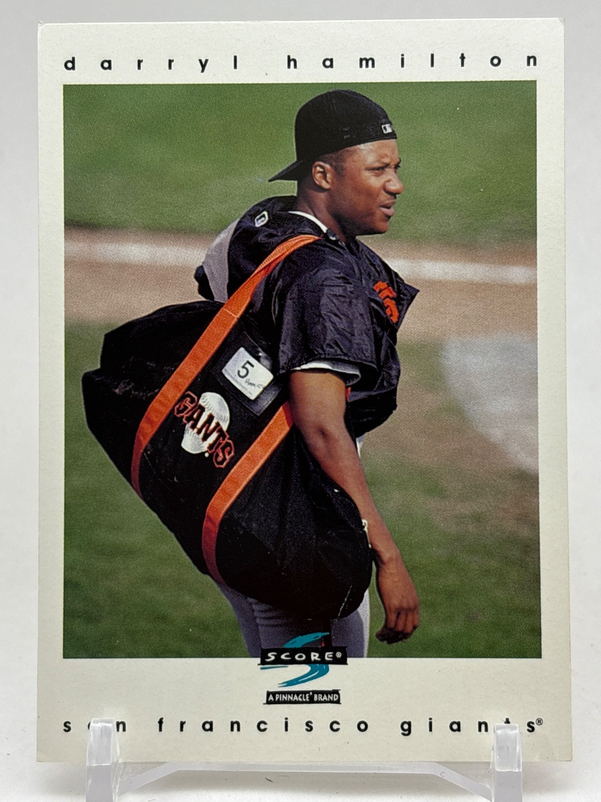 1997 Score #363 Darryl Hamilton San Francisco Giants
