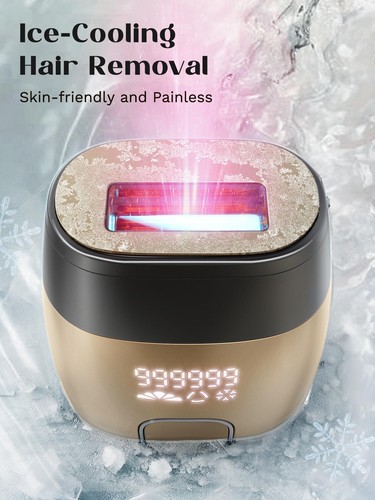 Epilatore Luce Pulsata per Donna E Uomo, Epilatore Laser Con Raffreddamento Fast - Foto 4 di 8