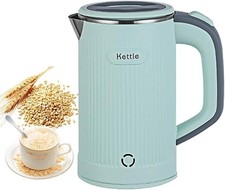 Travel Kettle Small, 800ml Stainless Steel Electric Kettles, Compact Travel
