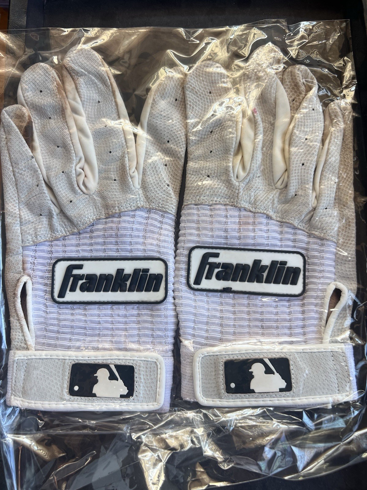 Blaze Jordan Game Used Batting Gloves Cardinals 2025 Auto COA Each Glove Is 1/1 view 6