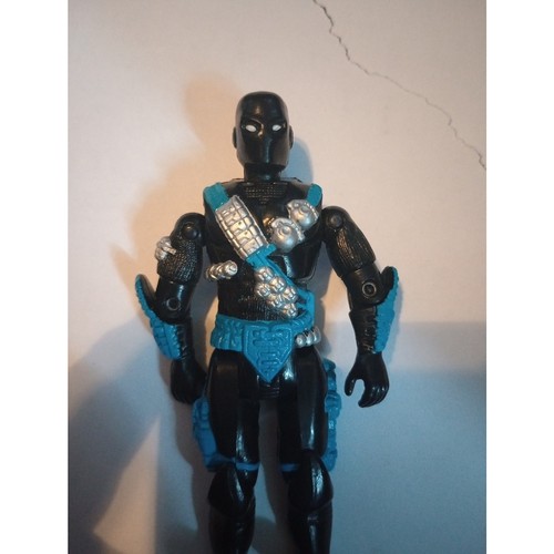 NINJA FORCE SNAKE EYES v5 G.I. Joe ARAH 1993 Vintage Hasbro 3.75" High Grade - Picture 2 of 7