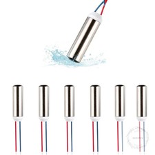 6 Pcs DC Coreless Vibration Motors 7x25mm Micro Vibrating Motors 1-6V 8000