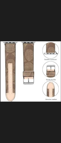 Neues Coach Luxus Apple Watch Armband - Bild 2 von 4