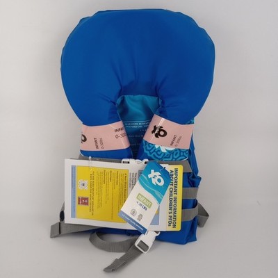 X2o Infant Closed Sided Life Vest Blue 0-30 Lbs. Coast Guard Approved. NWT.