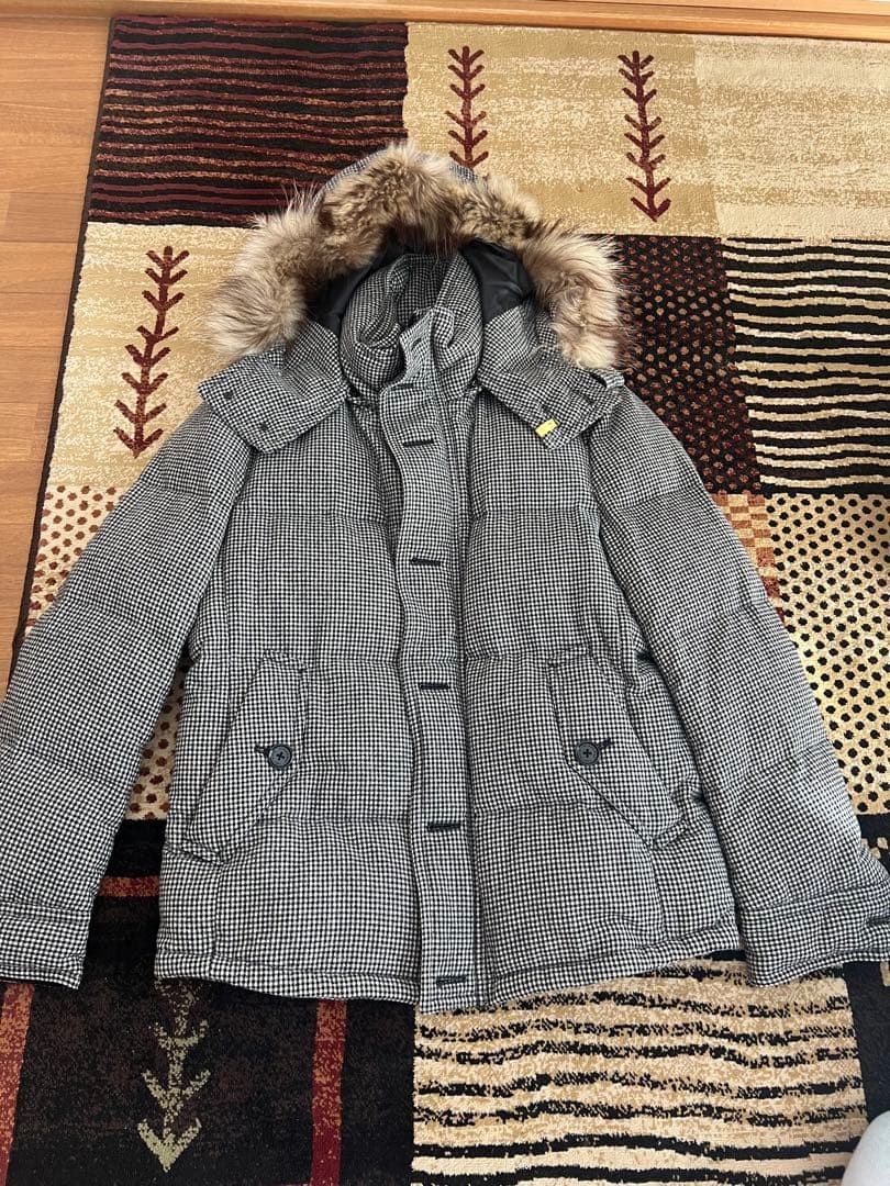 BURBERRY BLACK LABEL Checked Pattern Down Jacket … - image 5