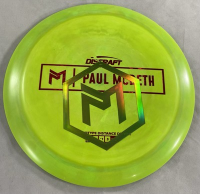 Discraft ESP Paul McBeth Prototype Kong Zeus New Proto Swirl Disc Golf Rare