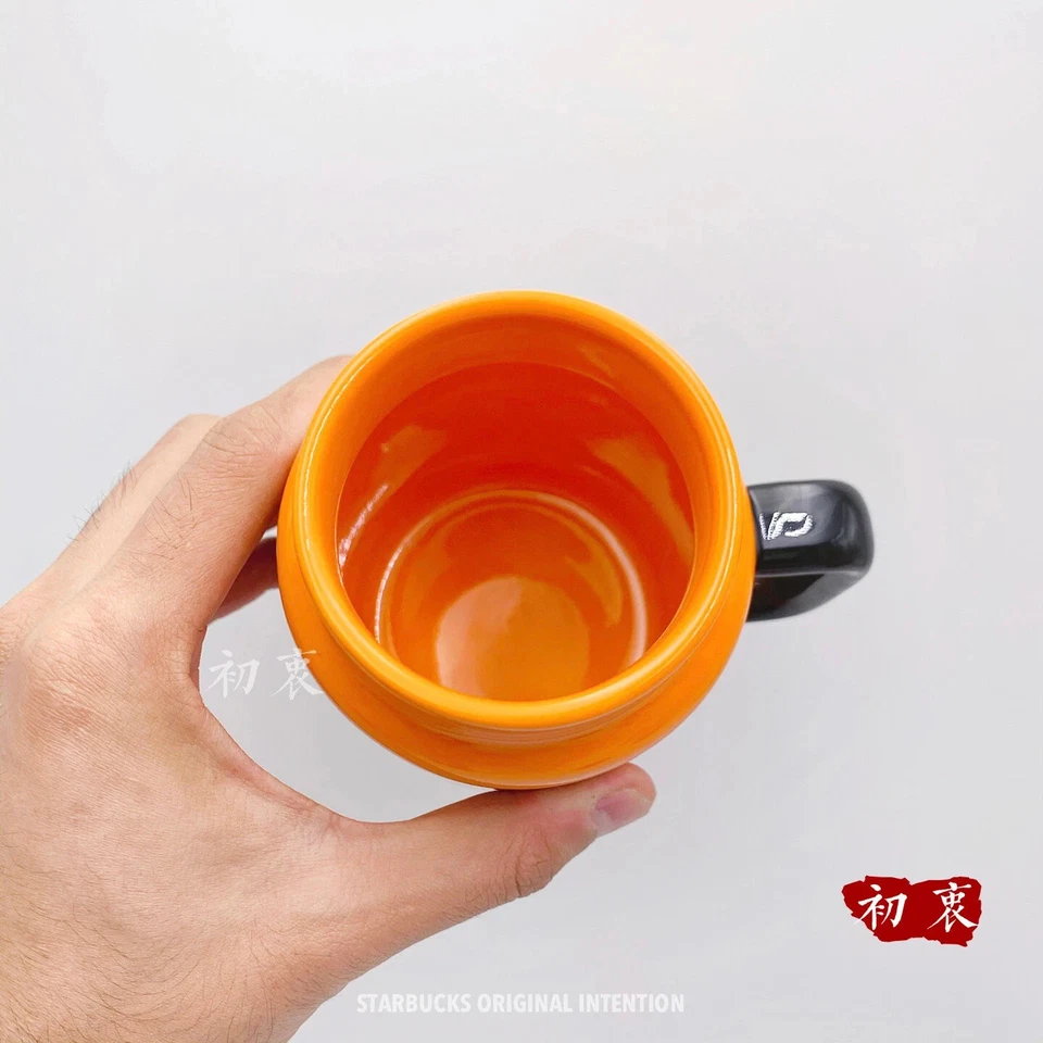 2020 Китай Starbucks Хэллоуин 15 унций тыква каменщик керамическая чашка - Изображение 4 из 4