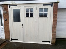 Wooden Side Hinged Garage Doors