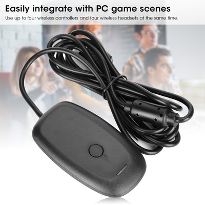 PC Receiver Gaming Controller Wireless Adapter Console For 360 CB