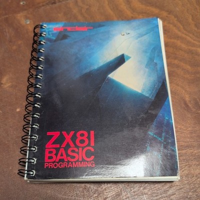 Sinclair ZX81 BASIC Programmierhandbuch Buch 1980 Erstausgabe