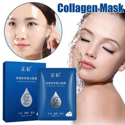 Gelee Maske, Seaweed Collagen Maske Feuchtigkeitsspendende Und Aufhellende