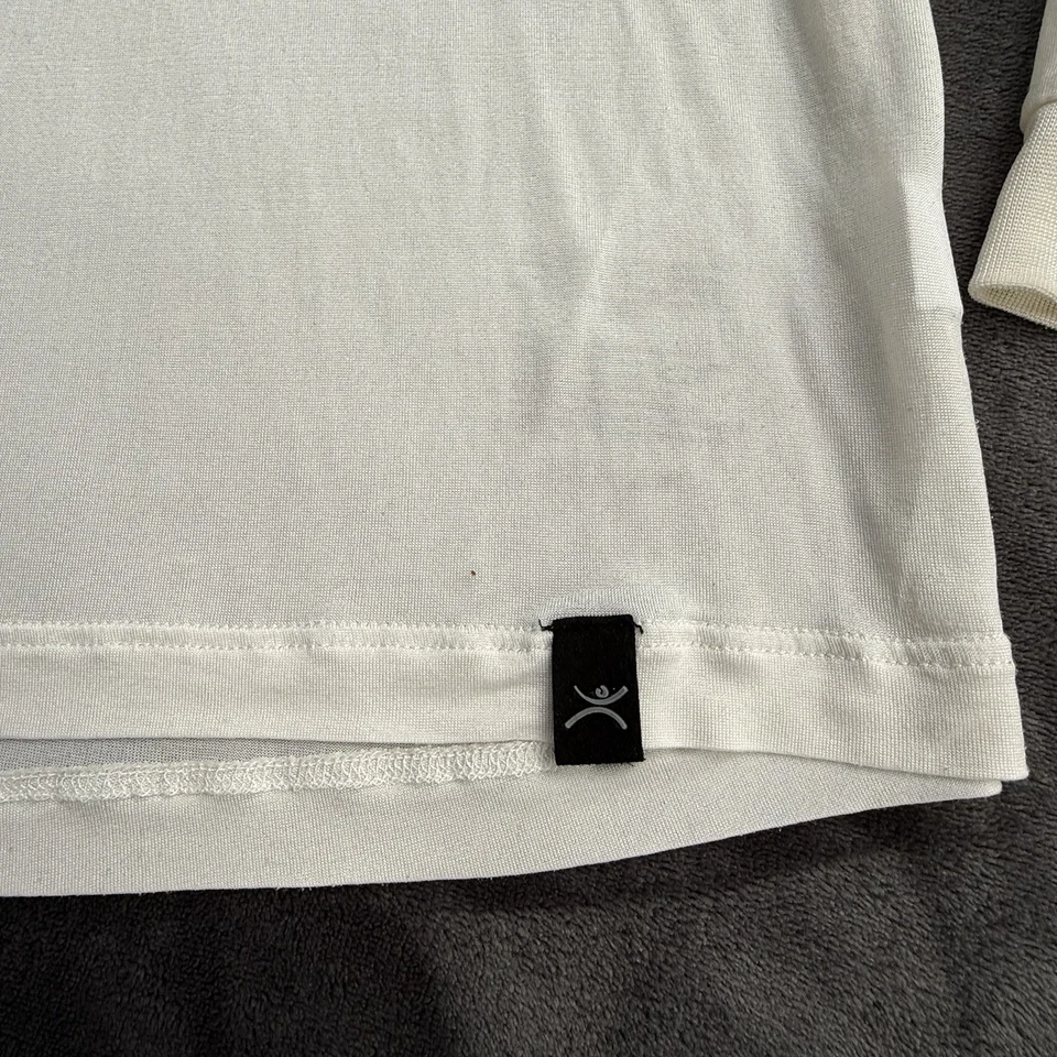 Рубашка мужская Terramar Thermasilk размер XL белая с длинным рукавом базовый слой легкая S481 - Изображение 3 из 4