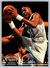 1992-93 Topps Stadium Club Member's Choice #209 Alonzo Mourning RC Hornets