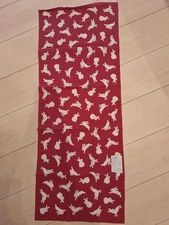 Rabbit Tenugui Hand Towel Lucky Symbol Used