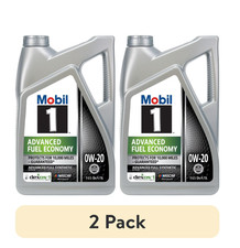(2 pack) Mobil 1 Advanced Fuel Economy Full Synthetic Motor Oil 0W-20, 5 Quart 44.75 per gallon