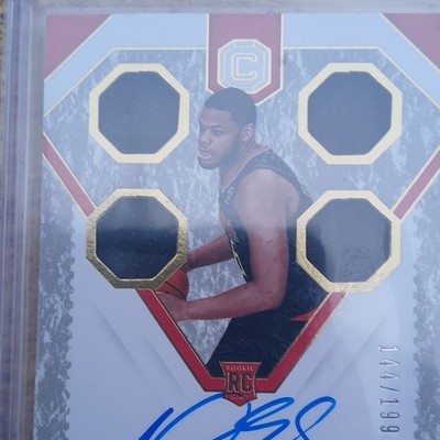 2018-19 Panini Cornerstones - Rookie Cornerstones Omari Spellman #177 /199, RC)