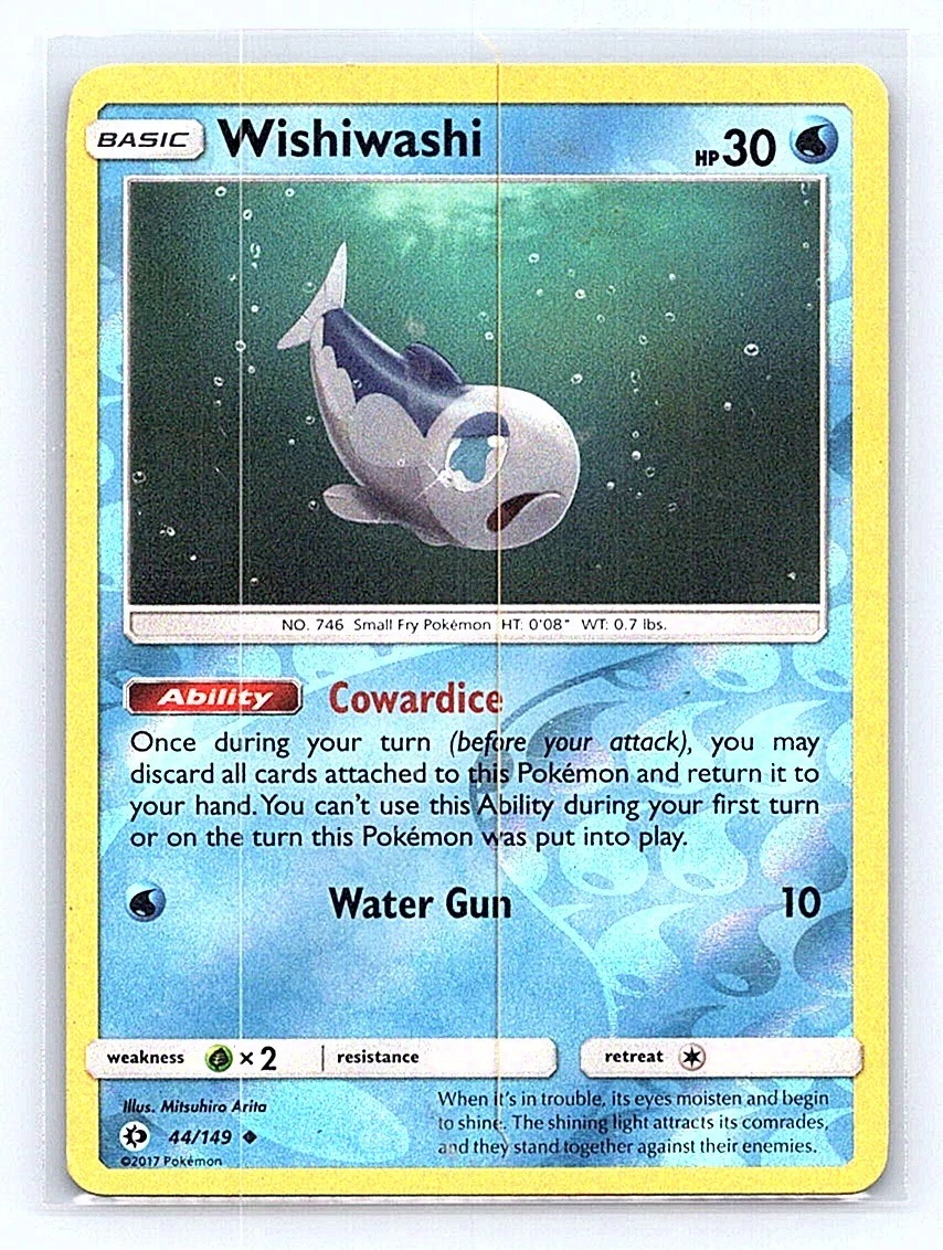 Wishiwashi Pokémon TCG Cards for sale