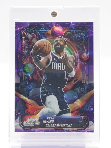 KYRIE IRVING 2025-26 TOPPS CHROME COSMIC PROPULSION PURPLE /150 #PRP-11 Q2596