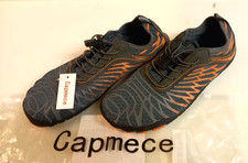 Capmece Barfu&szlig;schuhe Wasserschuhe unisex Gr&ouml;&szlig;e 41 (aber eher 40) grau/orange