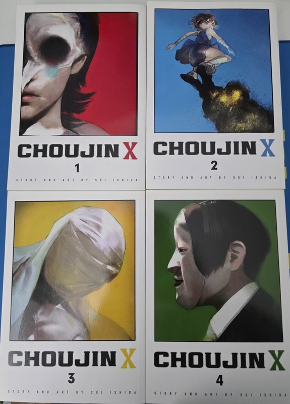 Choujin X Manga Lot Vol. 1-4 English