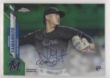 2020 Topps Chrome Rookie Green Refractor 69/99 Jordan Yamamoto #RA-JY Auto 0co1