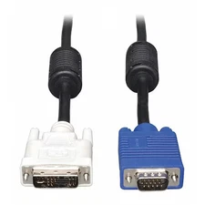 Tripp Lite P556-010 Dvi To Vga Cable, Rgb, Dvi-A, Hd15 M/M, 10Ft