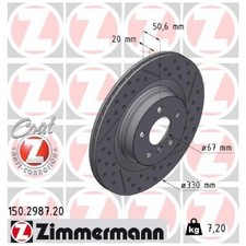 Bremsscheibe hinten rechts f�r BMW 1-er F40 2-er Gran F44 | 26486480