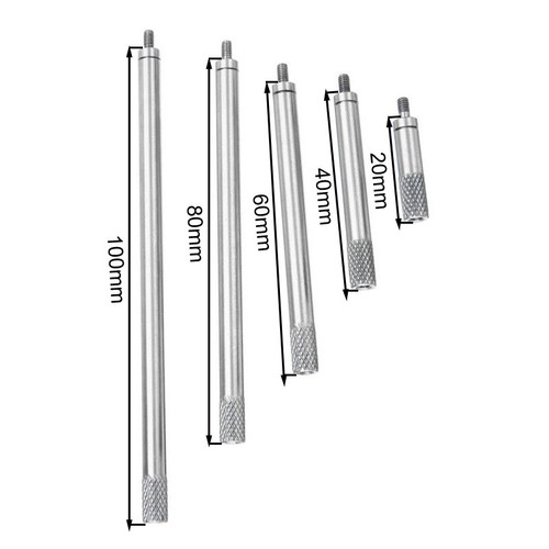 Asta prolunga indicatore 20/40/60/80/100 mm misuratore profondità utensili industriali - Foto 15 di 21