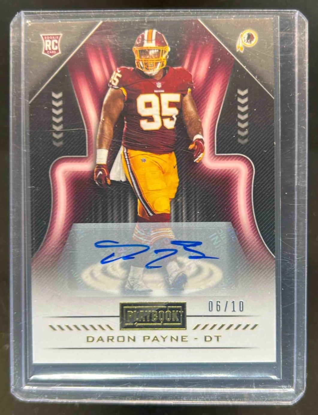 Daron Payne Panini Playbook #167 Base