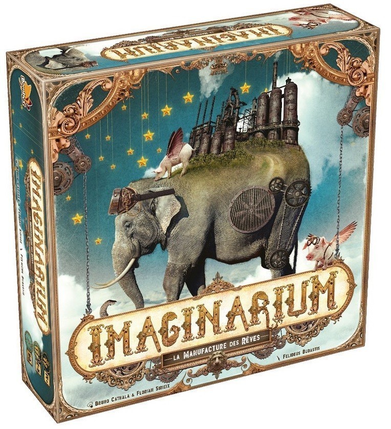Jeux de société Imaginarium édition design avec pièces de collection