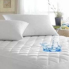 Cradle Waterproof Mattress Cover - Quilted, Fitted Protector - Breathable Crib