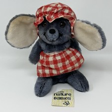 Dakin Nature Babies Melissa Little Mouse Vintage Plush Stuffed Animal Toy 1974