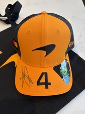 Lando Norris Signed 2025 McLaren F1 Team Drivers replica New Era Cap