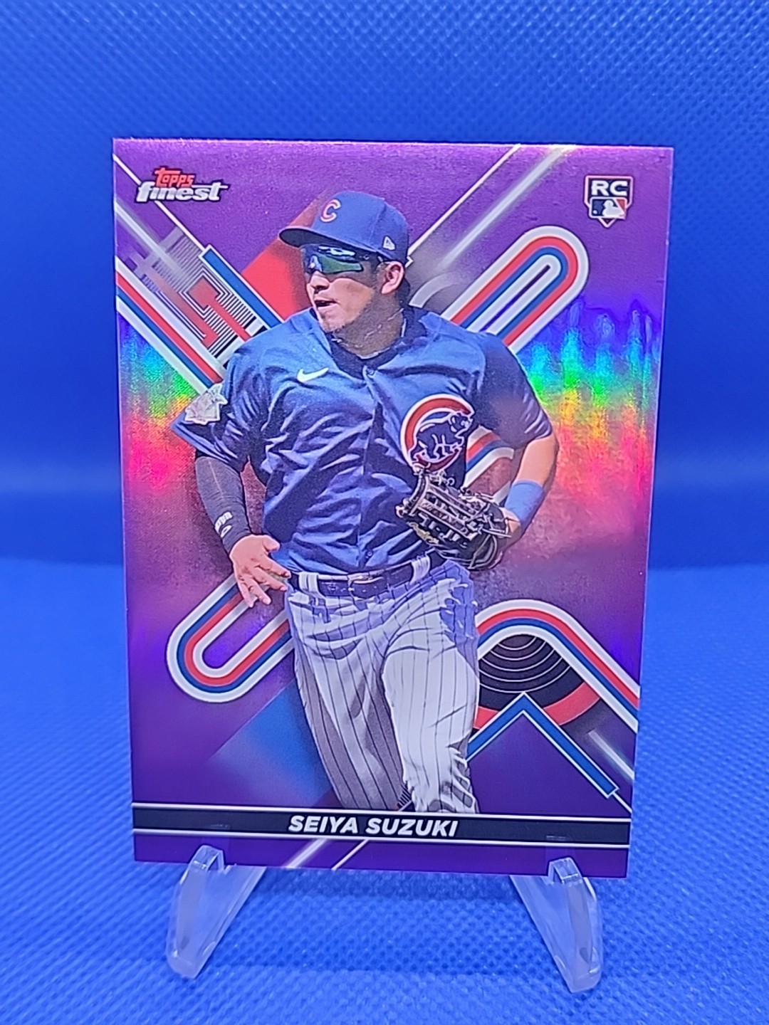 2022 Topps Finest - Seiya Suzuki #41 Purple Refractor /250 (RC)