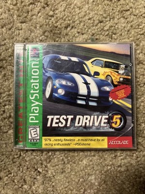 Test Drive 5 (PlayStation 1 PS1) Greatest Hits CIB