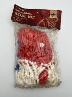 Vintage Basketball Net Nylon All Weather Standard Rim K Mart Made In Korea
