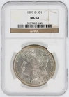 1899-O Morgan Dollar NGC MS64 S$1 New Orleans Minted Silver Dollar No Reserve