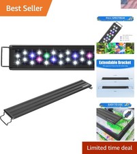 LED Aquarium Light Full Spectrum for 24 Inch to 30 Inch Fish Tank Light Fresh...