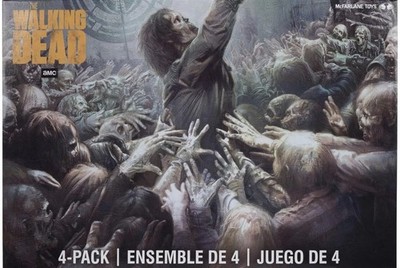 McFarlane Toys  The Walking Dead Walkers 5in Figure 4Pack New In Box