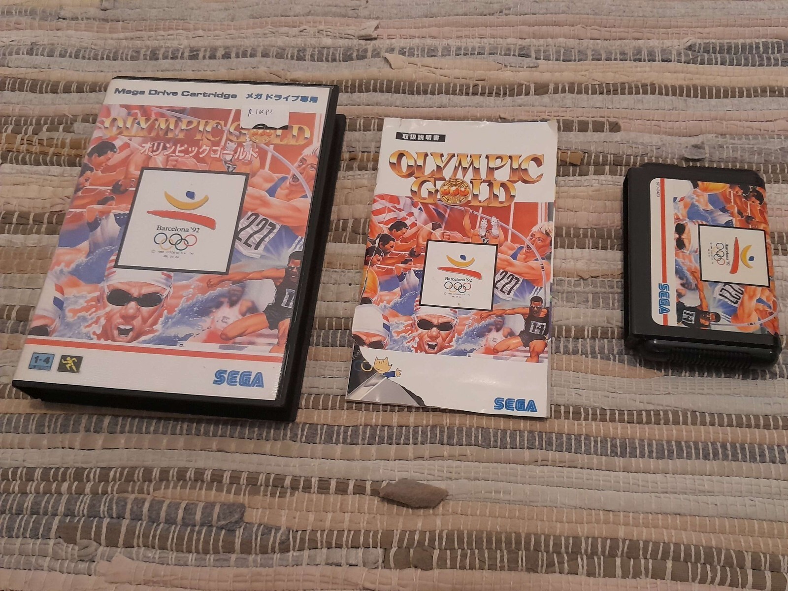 MEGADRIVE - Olympic Gold Barcelona 92 G-4081 - complet - JAP - Original PROMO