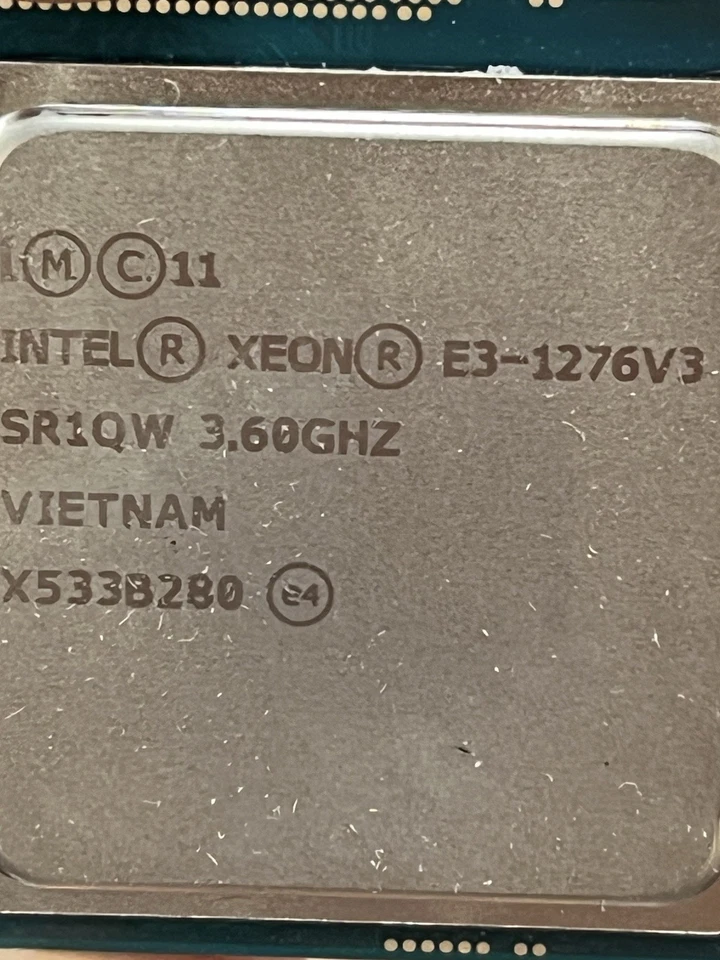 PROCESADOR INTEL 3.6GHZ E3-1276V3 8MB QC SR1QW Foto 2 de 2