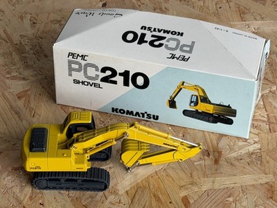 GOODS WAVE 1:43 KOMATSU PEMC PC210 SHOVEL BAGGER NEU IN OVP NEW (M-8)