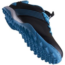Grays Hockey Shoes - Flash 2.0 Black Blue Kids Size: 12J - Ex Display Free p&p
